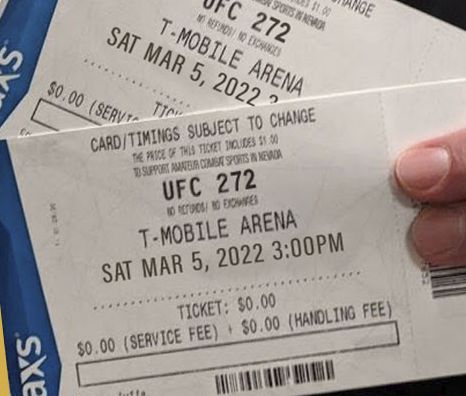 Comprar Ingressos UFC em 2026